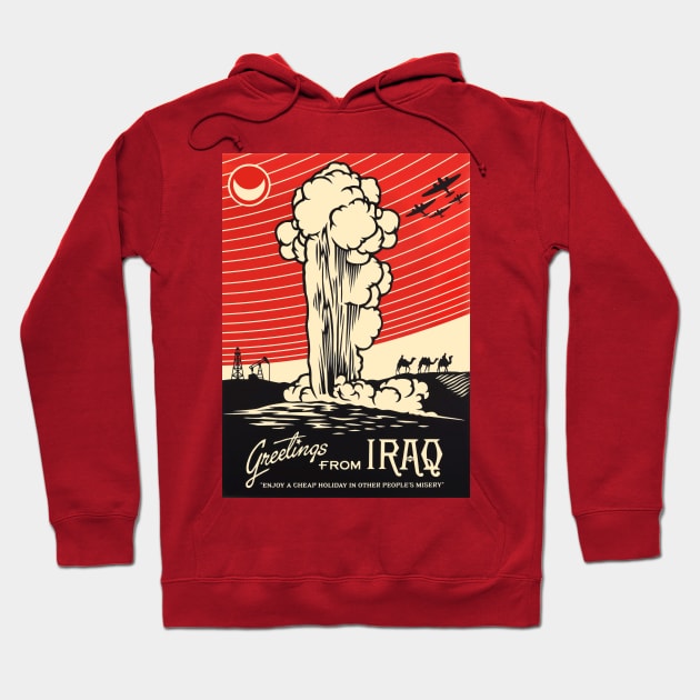 Holiday in Iraq Hoodie by Ronicup